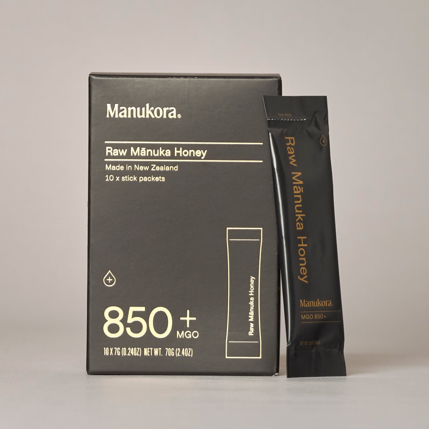 MGO 850+ Manuka Honey Stick Packs (10-Pack) | Manukora
