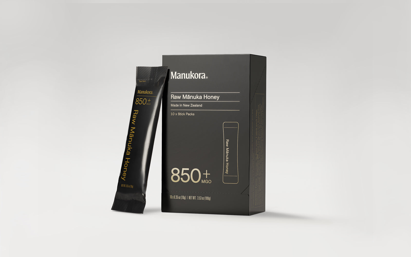 MGO 850+ Manuka Honey Stick Packs (10-Pack) | Manukora