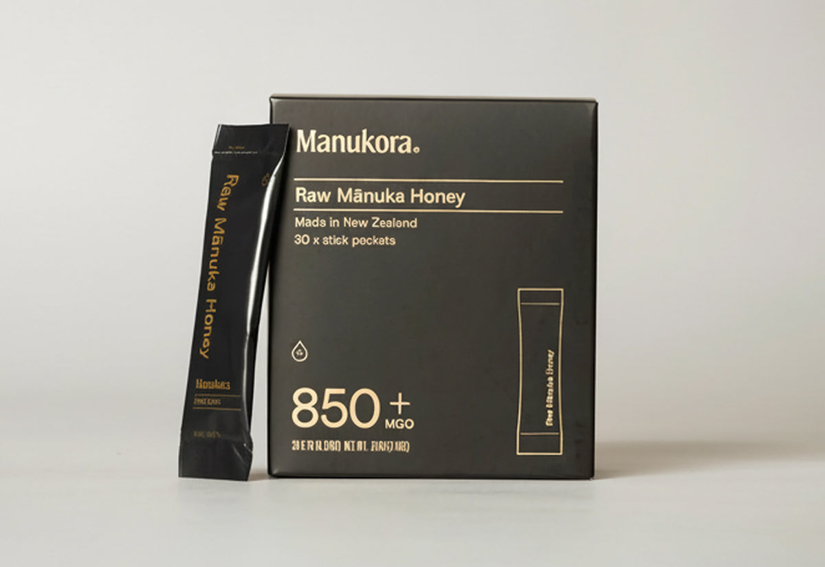 MGO 850+ Manuka Honey Stick Packs (30-Pack) | Manukora