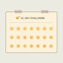 21-Day Challenge Card