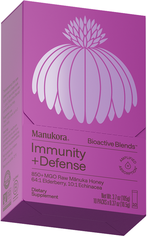 Bioactive Blends: Immunity + Defense (10-Pack Packets)
