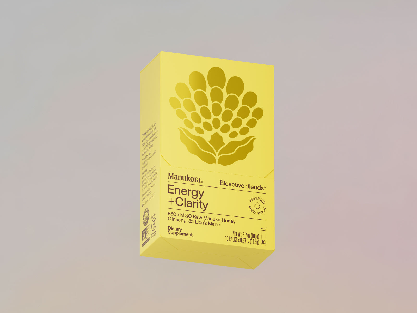Bioactive Blends: Energy + Clarity (10-Pack Packets)
