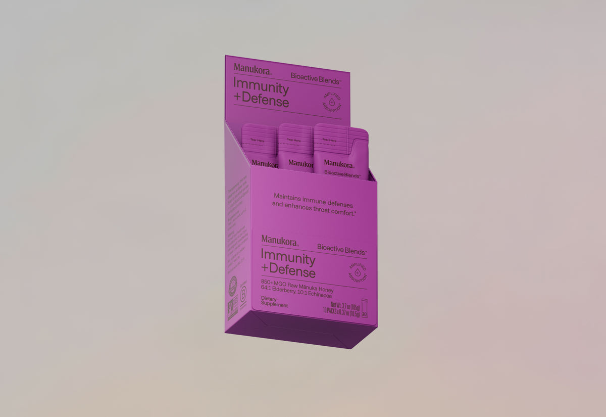 Bioactive Blends: Immunity + Defense (10-Pack Packets)