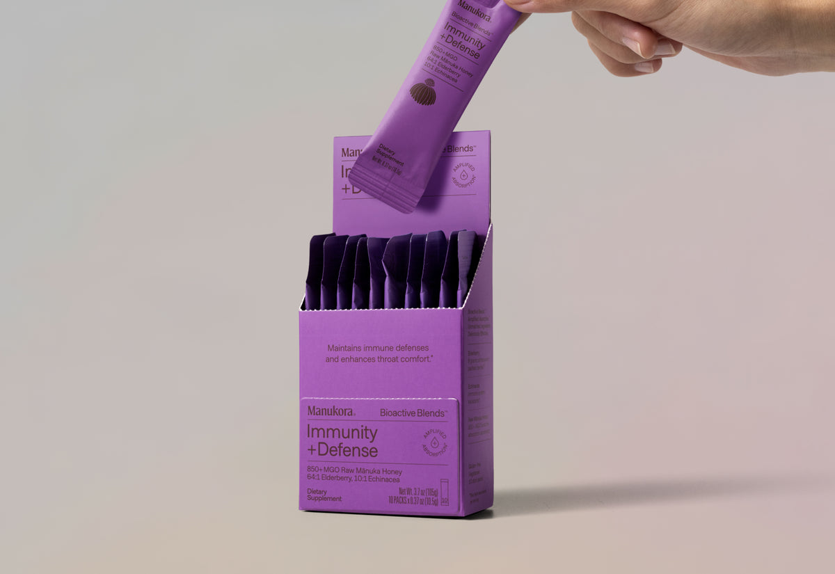 Bioactive Blends: Immunity + Defense (10-Pack Packets)