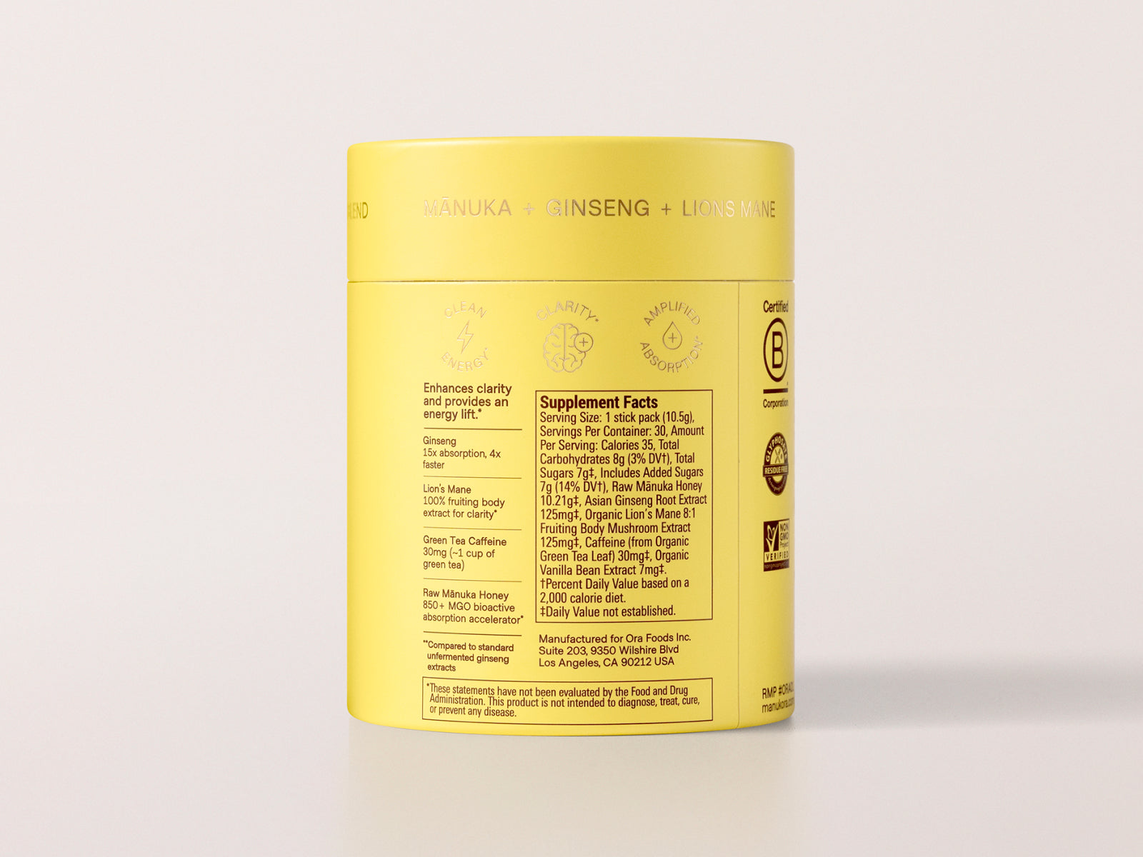 Bioactive Blends: Energy + Clarity