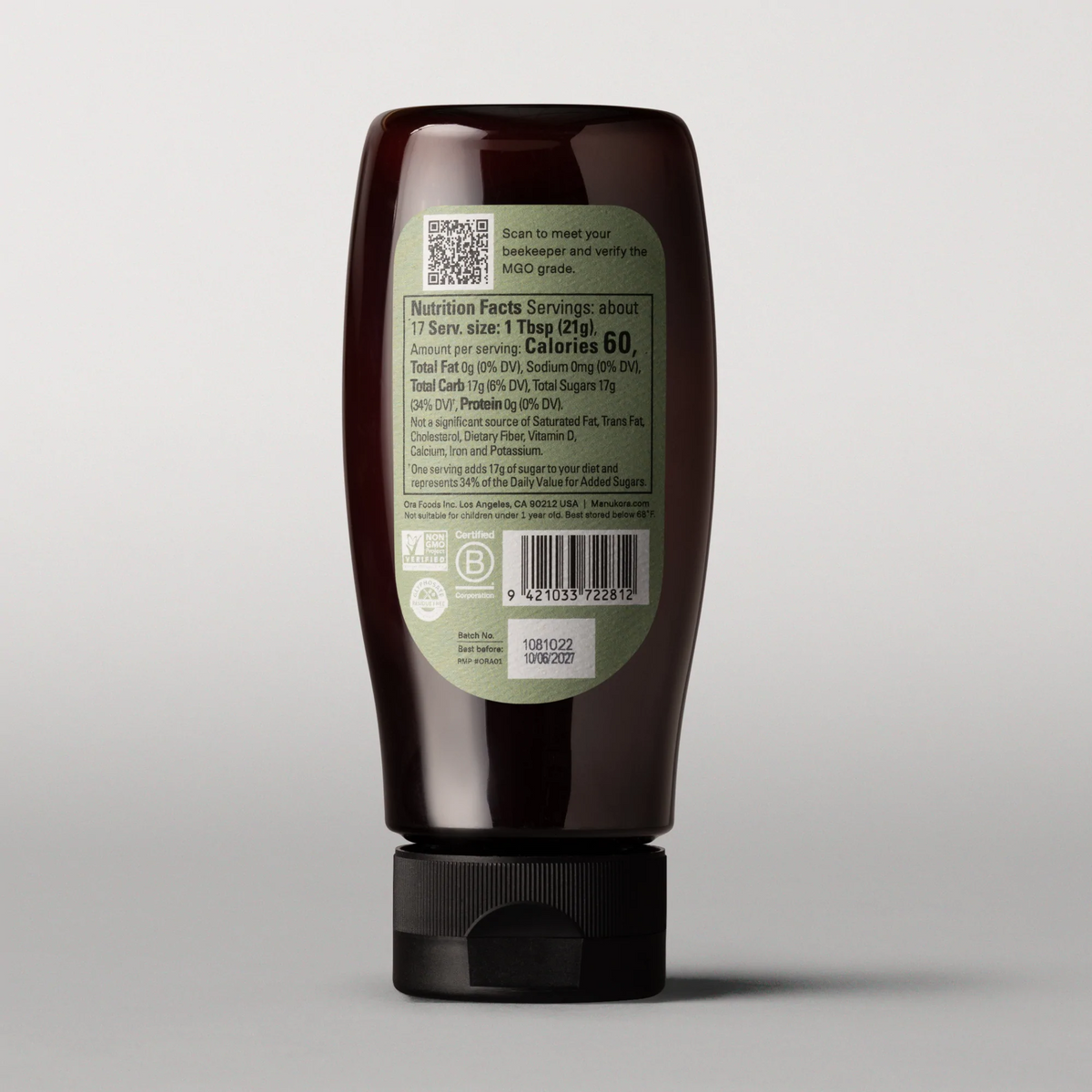 MGO 200+ Squeeze Bottle